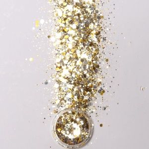 Gold and Silver Cosmetic Glitter Festival Glitter